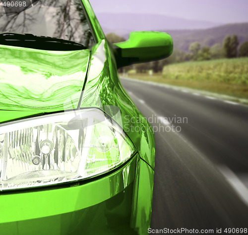 Image of Car on the road.