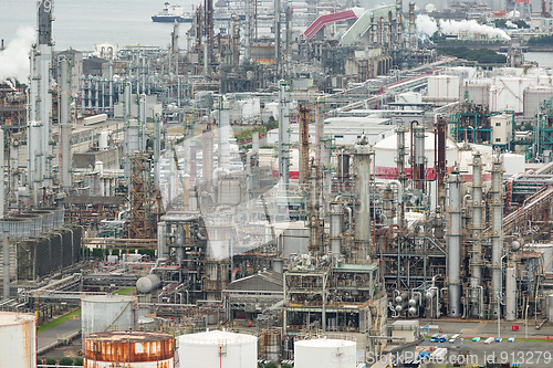 Image of Industrial factory in Yokkaichi city