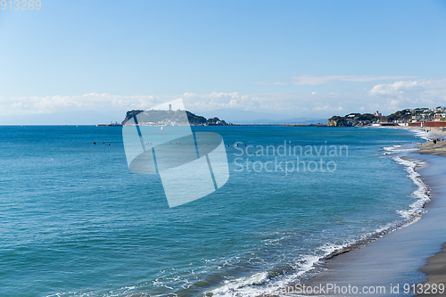 Image of Kamakura seaside in Japan