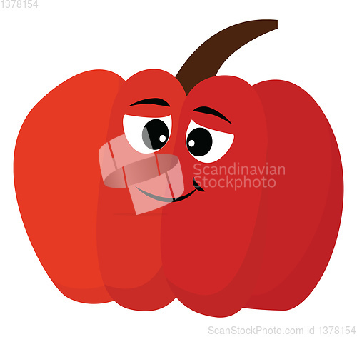 Image of Pumpkin, vector or color illustration.