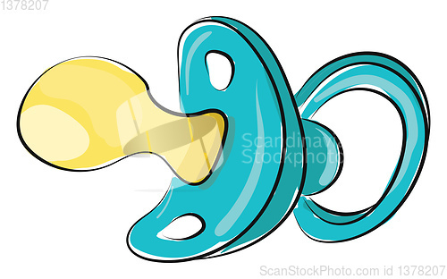 Image of Nipple, vector or color illustration.