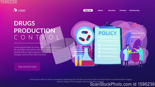 Image of Pharmaceutical policy concept landing page.