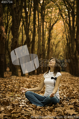 Image of Yoga woman