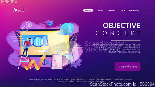 Image of Risk managementconcept landing page.