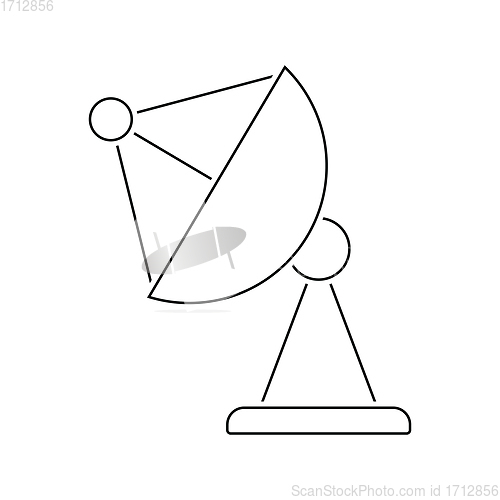 Image of Satellite antenna icon