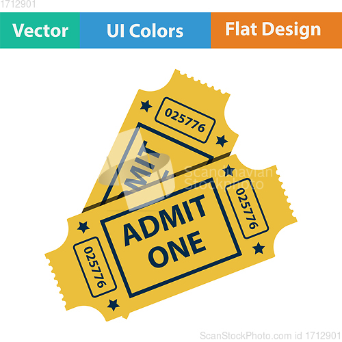 Image of Cinema tickets icon