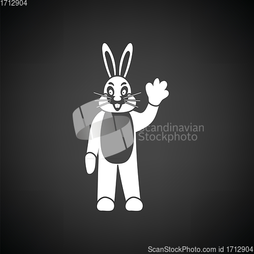 Image of Hare puppet doll icon