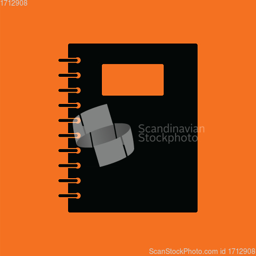 Image of Exercise book with pen icon