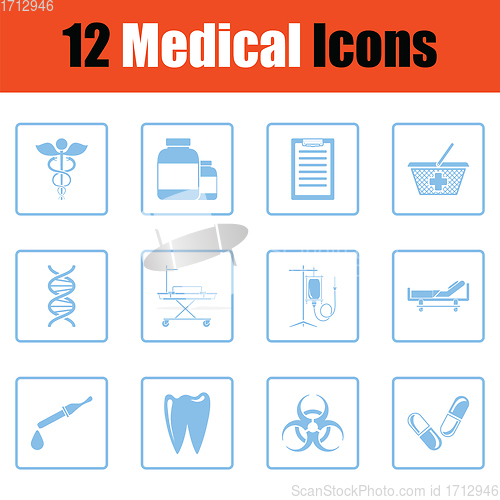 Image of Medical icon set