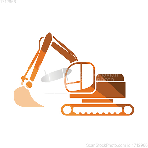 Image of Icon of construction excavator