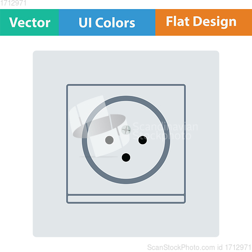 Image of South Africa electrical socket icon