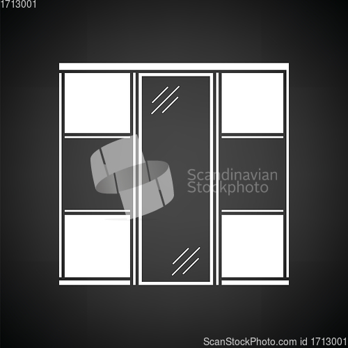 Image of Wardrobe closet icon