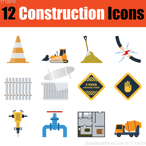 Image of Construction icon set