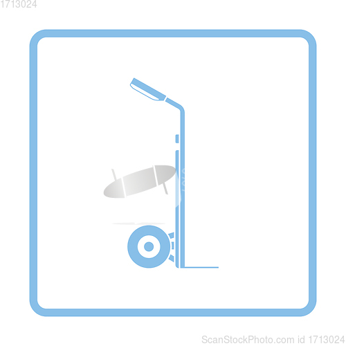 Image of Warehouse trolley icon