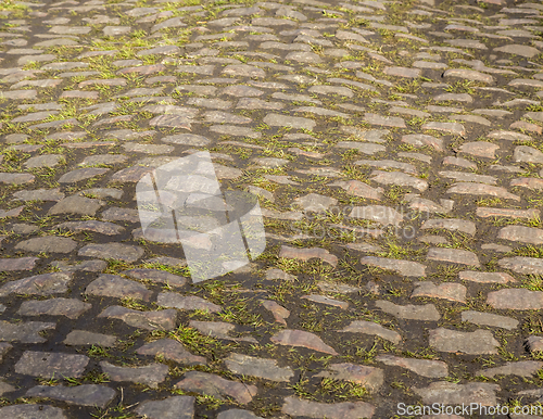 Image of Cobblestone Road- Detail