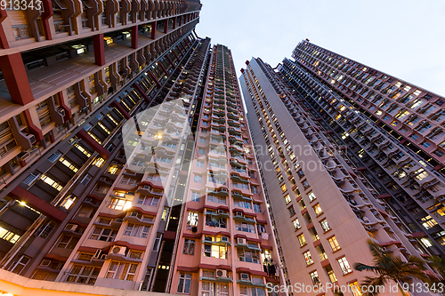 Image of Building facade from low angle