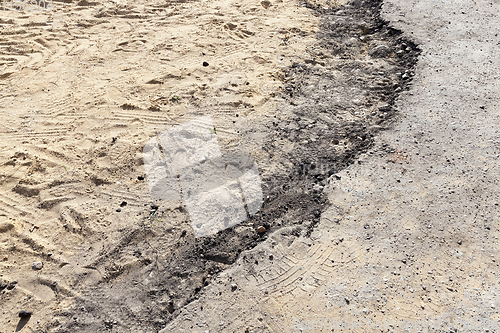 Image of asphalt road