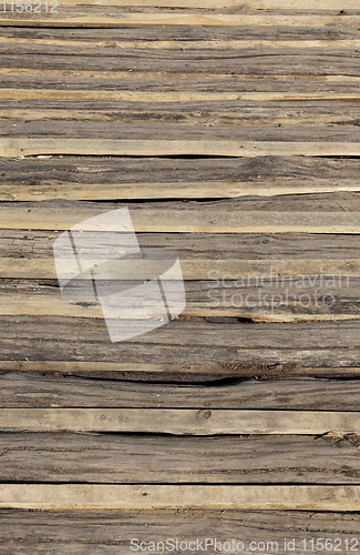 Image of old weathered logs