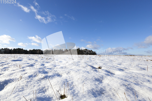 Image of snow drift