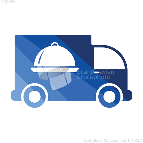 Image of Delivering car icon