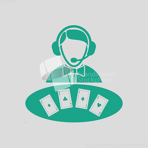 Image of Casino dealer icon