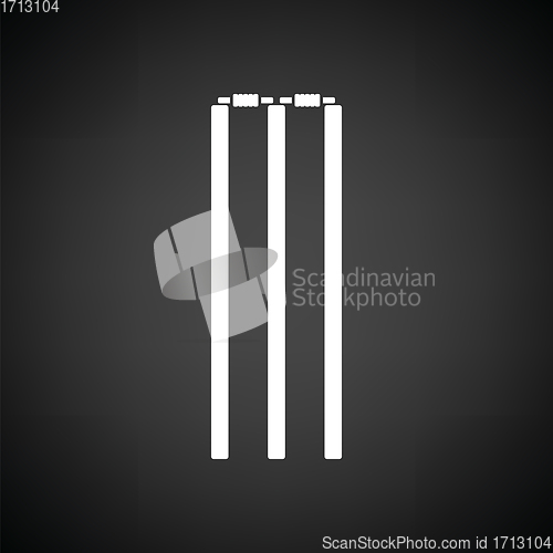 Image of Cricket wicket icon