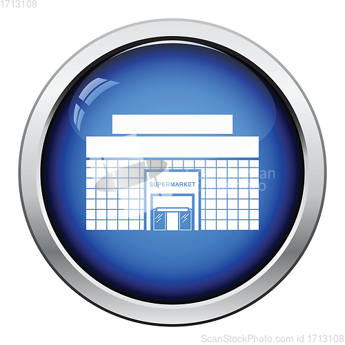 Image of Supermarket building icon