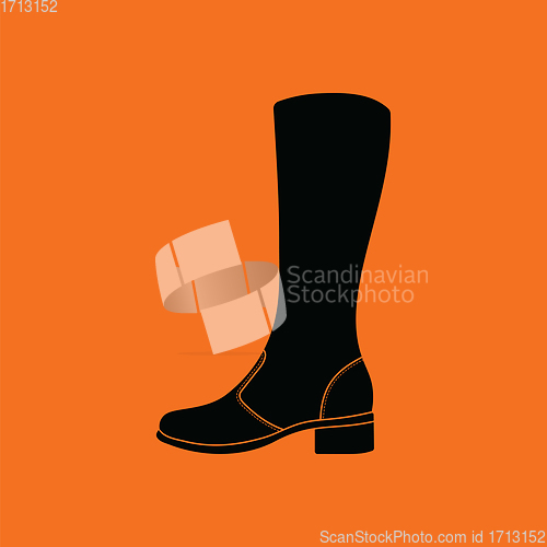 Image of Autumn woman boot icon