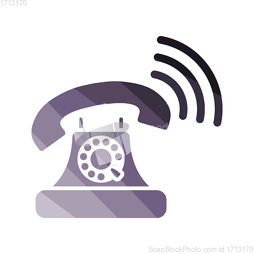Image of Old telephone icon