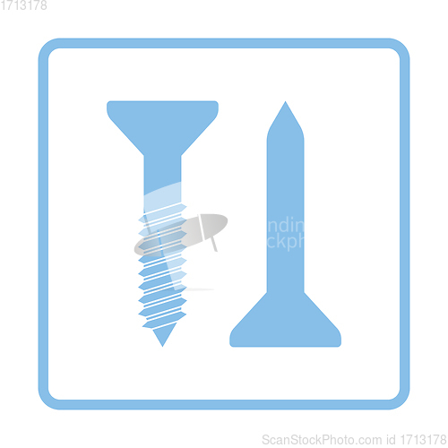 Image of Icon of screw and nail