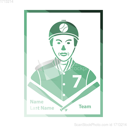 Image of Baseball card icon