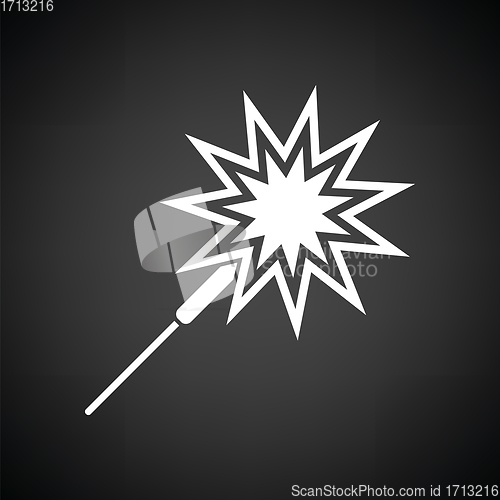 Image of Party sparkler icon