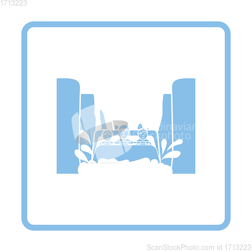 Image of Water boat ride icon