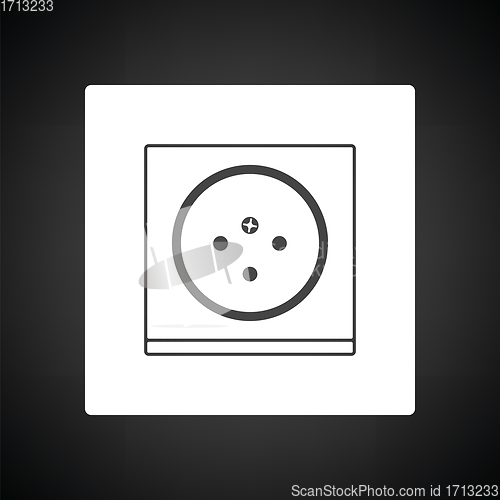 Image of South Africa electrical socket icon