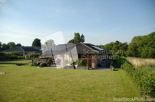 Image of House with solar panels