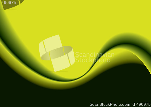 Image of green wave blend