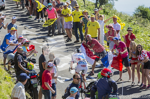 Image of  The cyclist Steve Morabito - Tour de France 2016