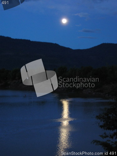 Image of Blue moon. Laos