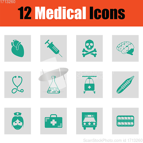 Image of Medical icon set
