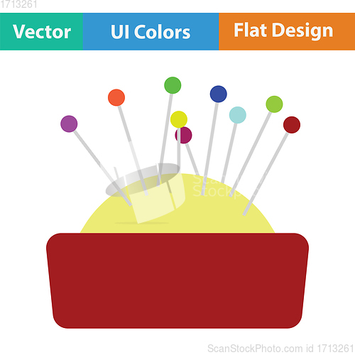 Image of Pin cushion icon