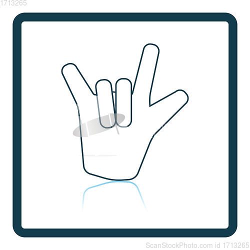 Image of Rock hand icon