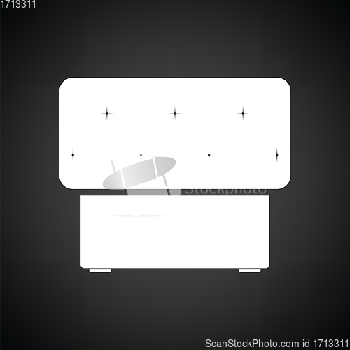 Image of Bedroom pouf icon