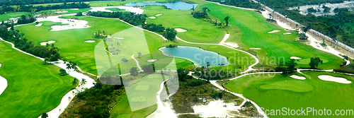 Image of Above golf course