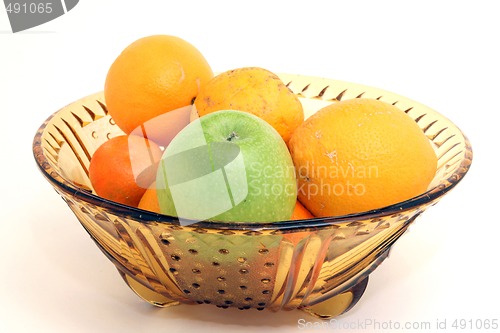 Image of bowl with fruits