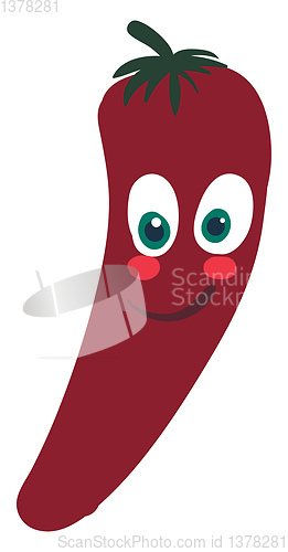 Image of Image of chili-happy-pepper / chili peppers, vector or color ill