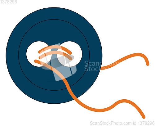 Image of Image of button, vector or color illustration.