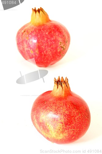 Image of two pomegranate