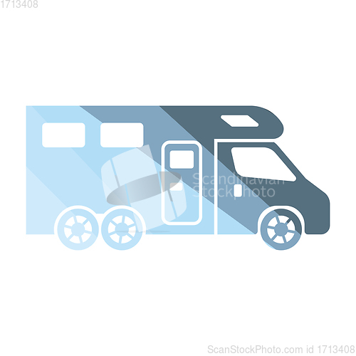 Image of Camping family caravan  icon