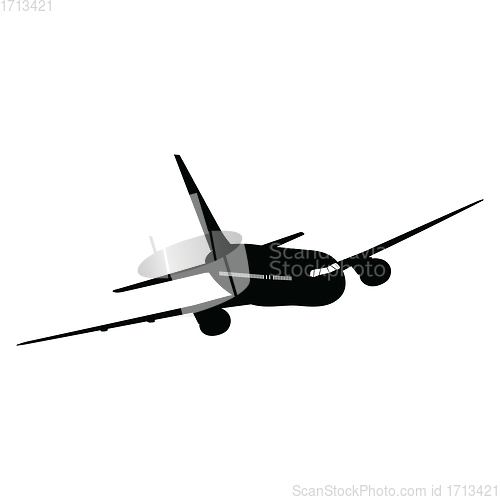 Image of Airplane silhouette