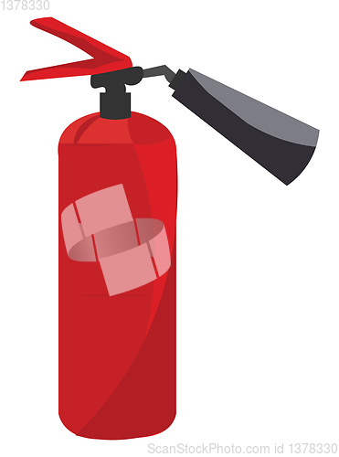 Image of Fire extinguisher, vector or color illustration.